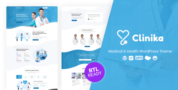 Clinika - Medical Clinic WordPress Theme