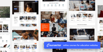 Coursector - LMS Education WordPress
