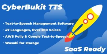 Cyber Bukit TTS - Text to Speech - SaaS Ready