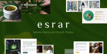 Esrar - Medical Cannabis Shopify Theme