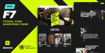F7 - Fitness Gym WordPress