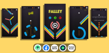 Falley (Android Studio+Facebook Ads+Inapp+Leaderboard+ready to publish)