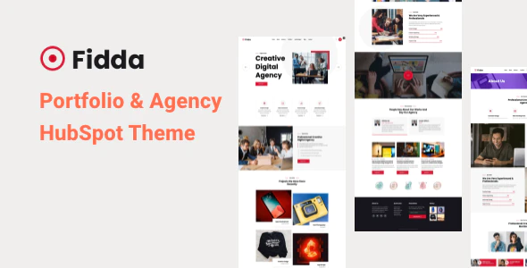 Fidda - Portfolio & Agency HubSpot Theme
