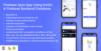 Firebase Quiz Android App Using Kotlin