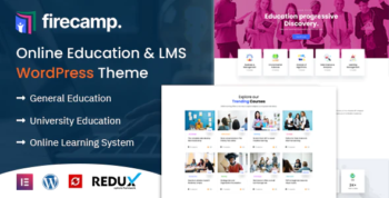 Firecamp - Education WordPress Theme