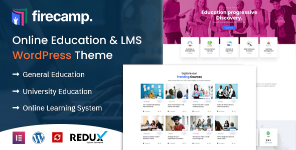Firecamp - Education WordPress Theme