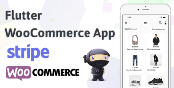 Flutter WooCommerce App Label StoreMax For IOS and Android Stripe