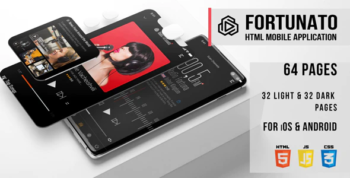Fortunato - Radio HTML Mobile Application