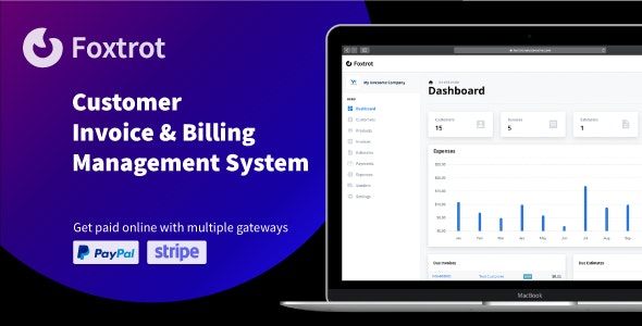 Foxtrot - Customer, Invoice and Expense Management System