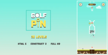 Golf Pin - HTML5 Game (Construct3)