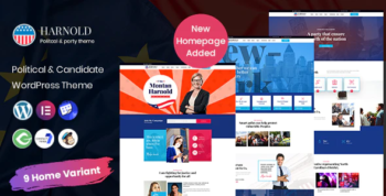 Harnold - Political WordPress Theme