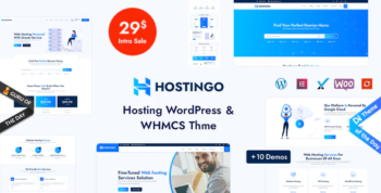 Hostingo - Hosting WordPress & WHMCS Theme