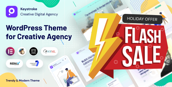 Keystroke - Creative Agency WordPress Theme