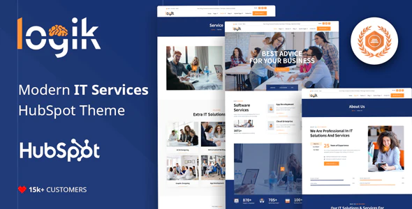 Logik - IT Solutions & Technology HubSpot Theme