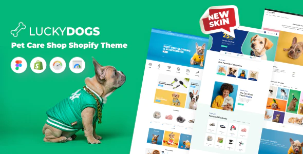LuckyDogs - Pet Care Shop Shopify Theme