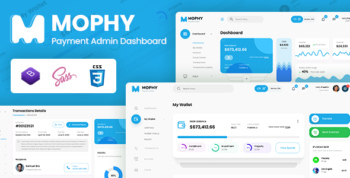MOPHY - Payment Angular Admin Dashboard Template
