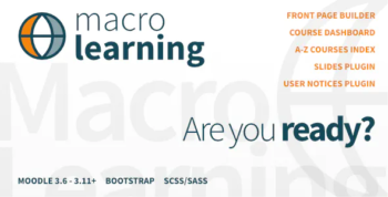 Macro Learning - Premium Moodle Theme 1.3.0