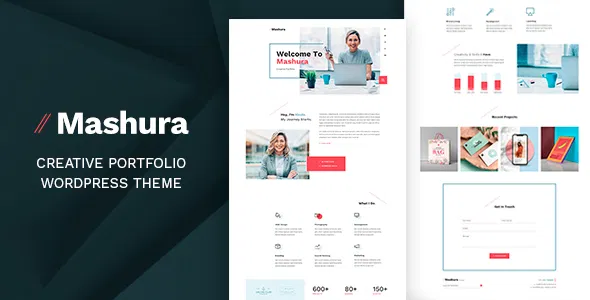 Mashura - Personal WordPress Theme