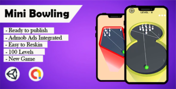Mini Bowling 3D - (Unity - Admob)