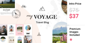 MyVoyage - Travel Blog WordPress Theme