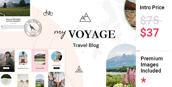MyVoyage - Travel Blog WordPress Theme