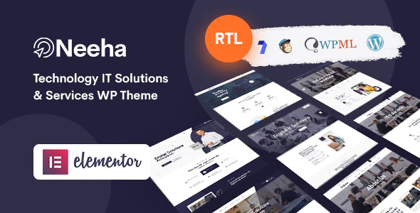 Neeha - IT Solutions WordPress Theme