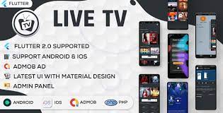 Online Movie and Live TV with Admin Panel - Flutter App - Admob v1.0