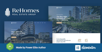 Rehomes - Real Estate Group WordPress Theme