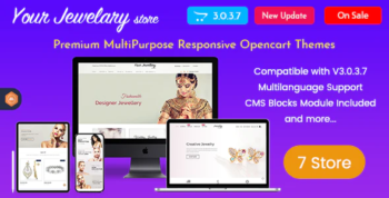 Responsive OpenCart Theme Template - Jewelry