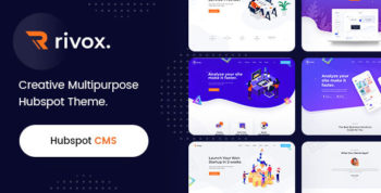 Rivox - Creative Multi-Purpose HubSpot Theme