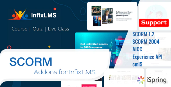 SCORM - Infix LMS Module