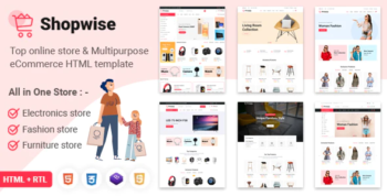 Shopwise - Fashion Store WooCommerce Theme