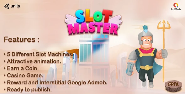 Slot Master Casino - Attractive Casino Slot Machine Game for Android with Admob