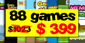 Super Mega Bundle 88 Games - HTML5 Games Construct 3 / Construct 2