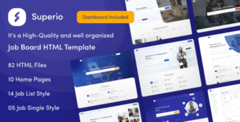 Superio - Job Board HTML Template