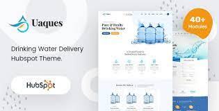 Uaques - Drinking Mineral Water Delivery HubSpot Theme