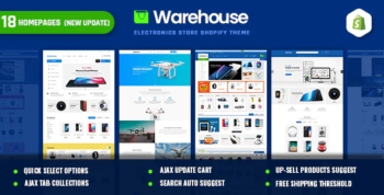 Warehouse - Electronics & Multi-Purpose Shopify Theme