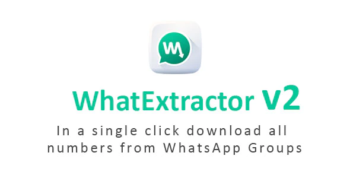 WhatExtractor - WhatsApp Contacts Extractor