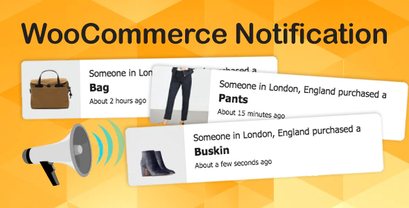 WooCommerce Notification - Boost Your Sales - Live Feed Sales - Recent Sales Popup - Upsells