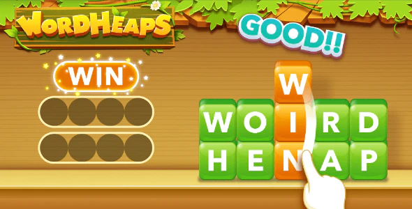 Word Heaps: Swipe to Connect - Unity Complete Project