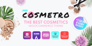 Cosmetro - Cosmetics Store Elementor WooCommerce Theme