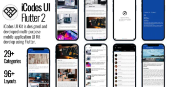 iCodes UI - Flutter 2