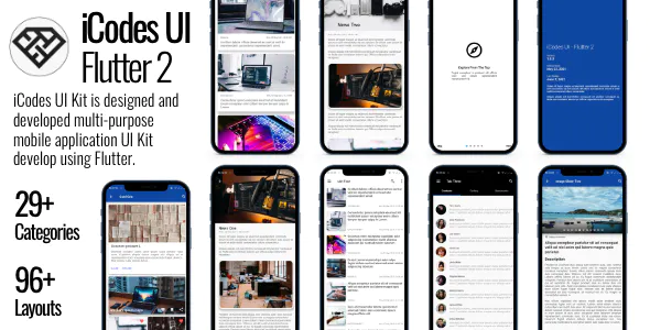 iCodes UI - Flutter 2