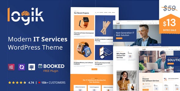 Logik - IT Solutions & Technology WordPress Theme