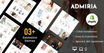 Admiria – Fashion Shopify MultiPurpose Responsive Theme
