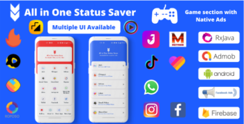 All in One Status Saver - FB, Insta, WA Story Saver & MxTakaTak, Moj, Josh and more Video Saver