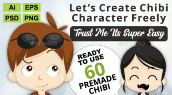 Chibi Character Creation Kit Bundle