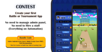 Cricket Contest - Create Your Own Cricket Tournament App