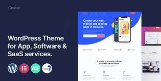 Custar - Software & App Landing