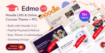 Edmo - Moodle 4+ Education LMS & Online Courses Theme